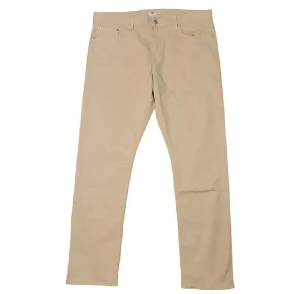 Edwin Maddox Slim Fit Mens Jeans Beige 40x32 New With Tags Cotton Blend